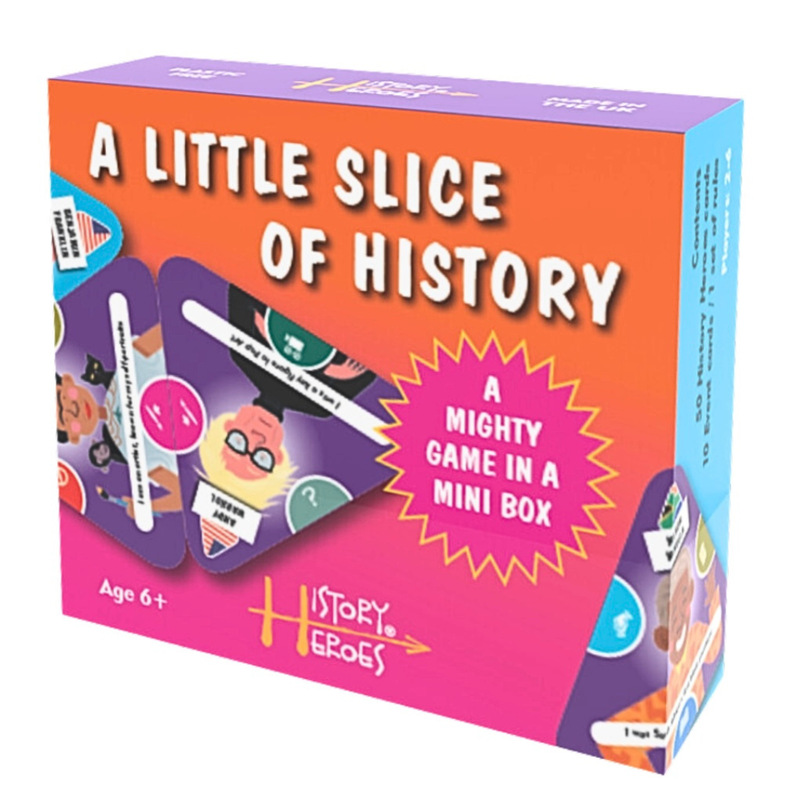 History Heroes: A LITTLE SLICE OF HISTORY card game