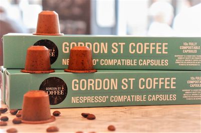 Gordon Street Cofee compostable capsules