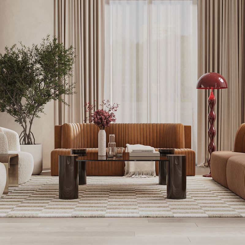Yenaier Residences sample interior at Park Lane 101