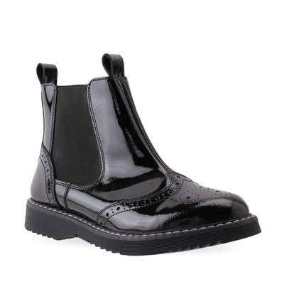 NEW  'Revolution'  black patent leather in Girls Senior Collection