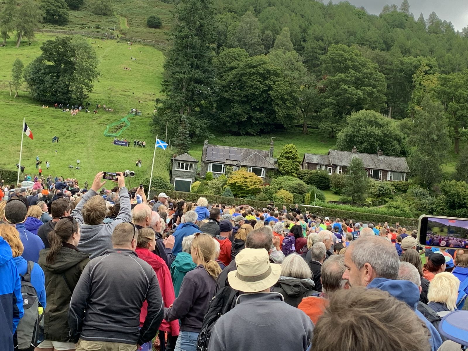 Crowds at the Grasmere Lakeland Sports and Show 2023