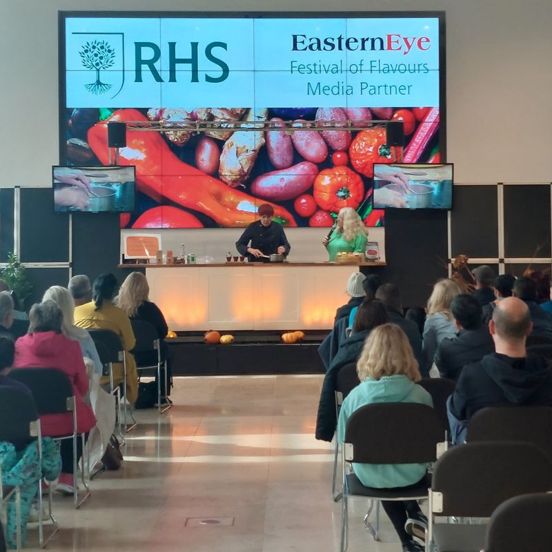 Danielle at The Royal Horticultural Show