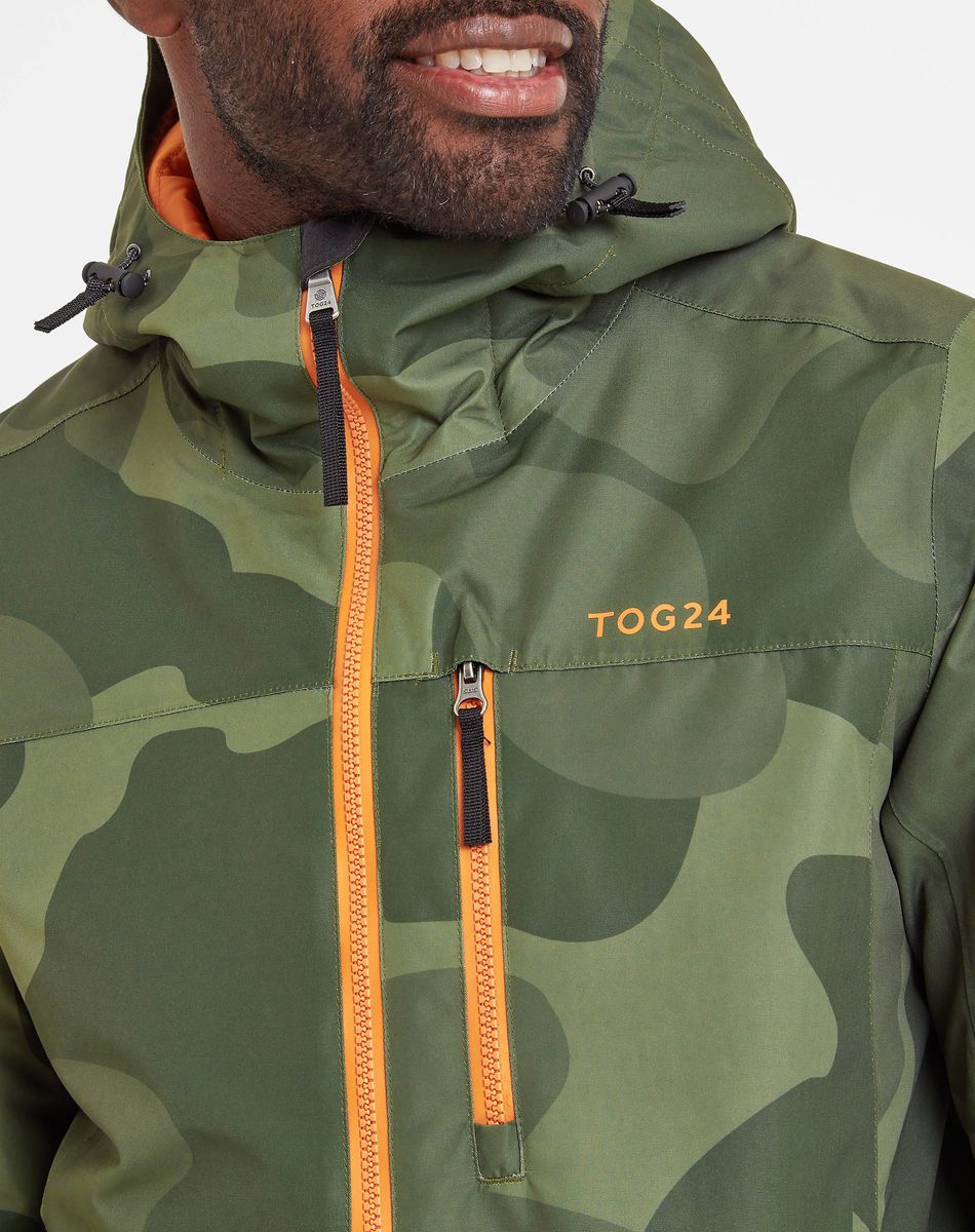 Palisade Men's Ski Jacket - Khaki Pixel Camo