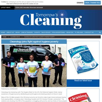 tomorrowscleaning_com__cleaning-news_cleanology-joins-fight-against-hygiene-poverty