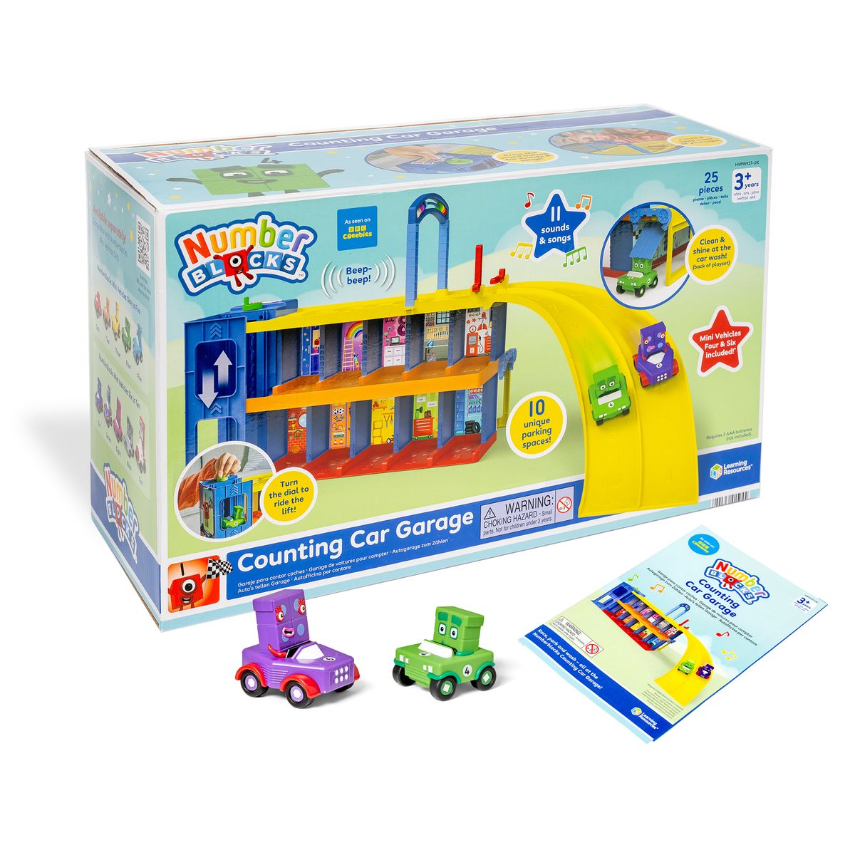 Numberblocks Counting Car Garage