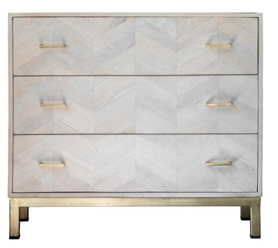Chevron Chest of Drawers