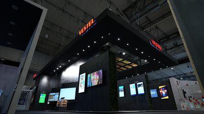 Vestel ISE 2023 stand