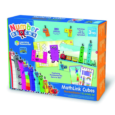 MathLink® Cubes Numberblocks 1-10 Activity Set