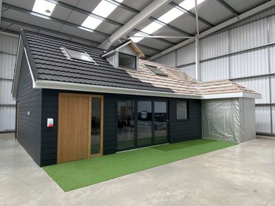 Fully moduled testing facility at the BCTA's Building Performance Hub in High Wycombe