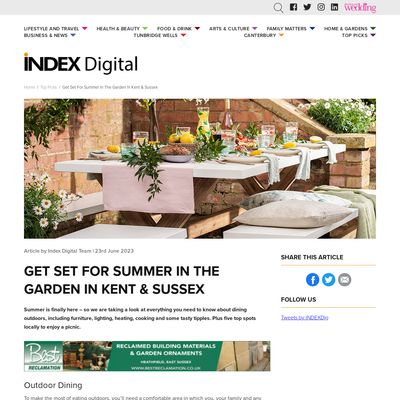 Screencapture of Index Digital