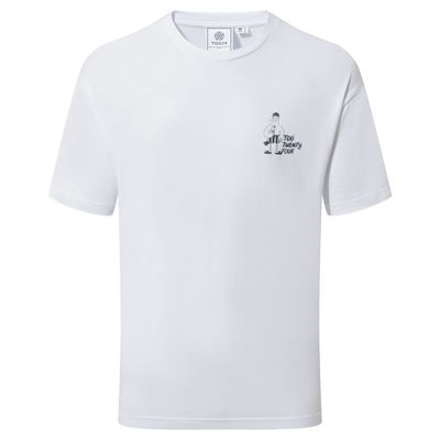 Beach men's t-shirt - optic white