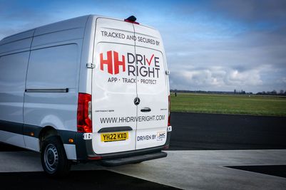 HH Driveright vehicle  transporting aid to Ukraine