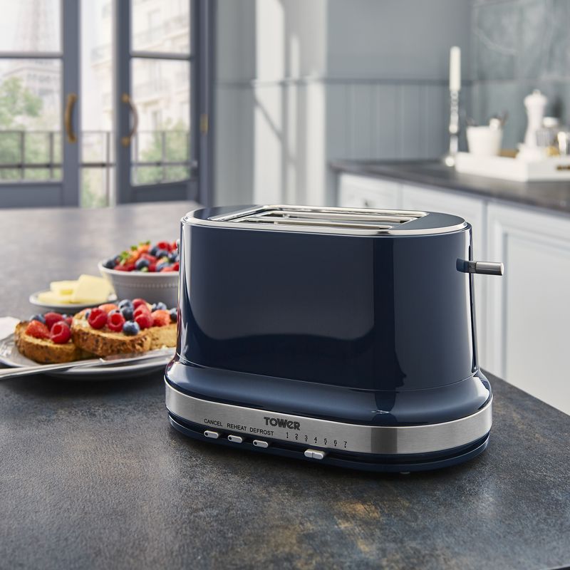 Belle 2 Slice Toaster Midnight Blue