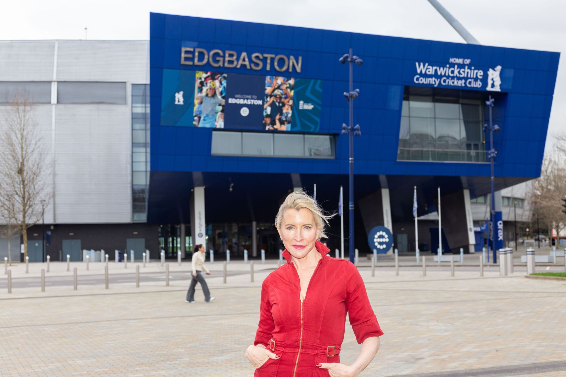 Heather Mills at Edgbaston Cricket Ground
