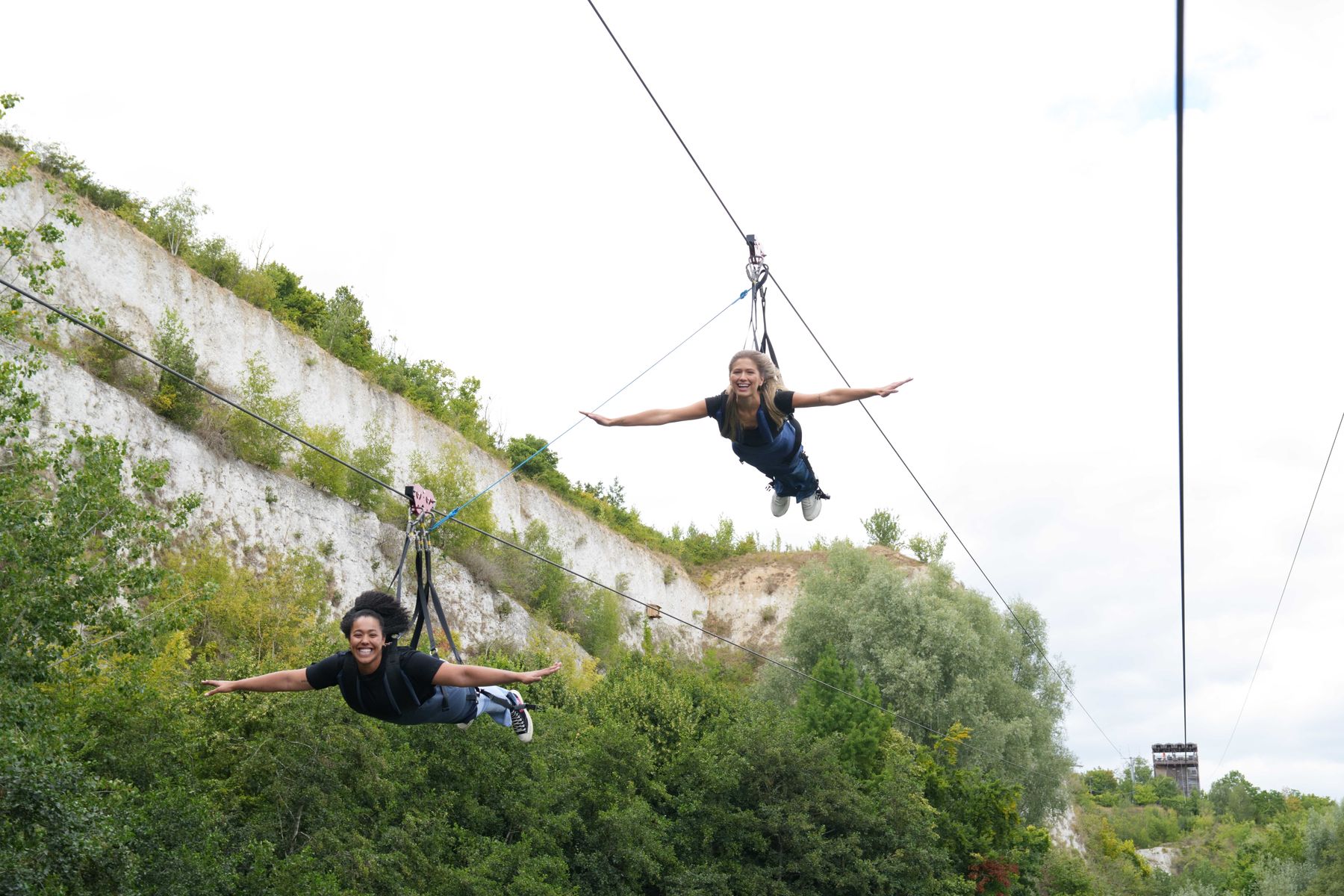 Hangloose Adventure Ziplining activity Kent 2