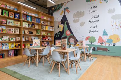 Kids' zone - shelves