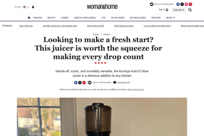 Screencapture of Woman & Home