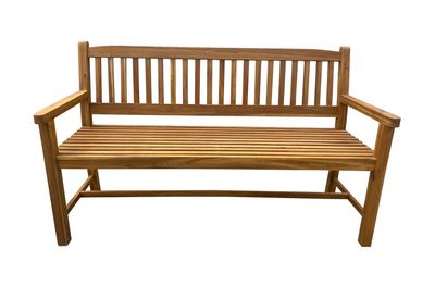 Lymington 3 Seater Acacia Wooden Garden Bench