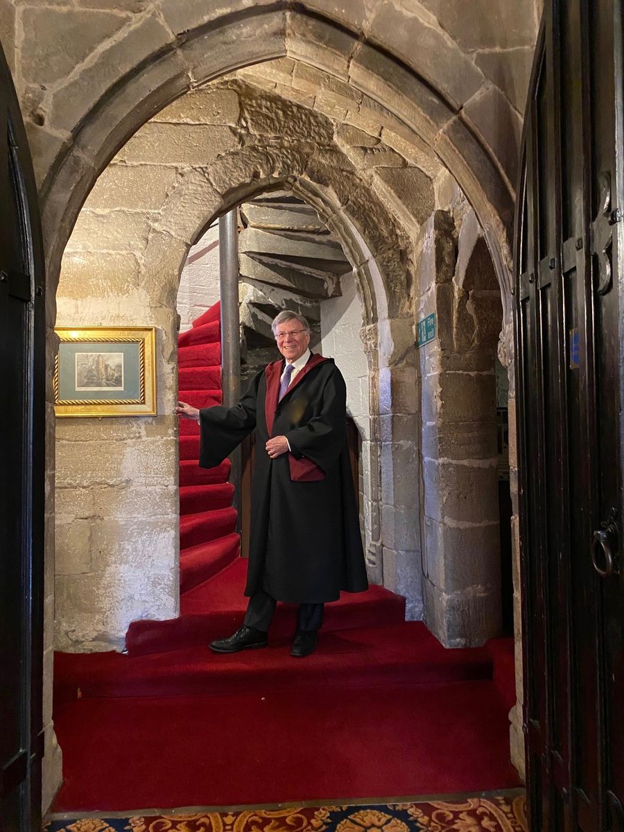 Dr Stuart Madnick, owner of Langley Castle Hotel, where Wizardly Wonderful Breaks will be available for February half-term in 2024.