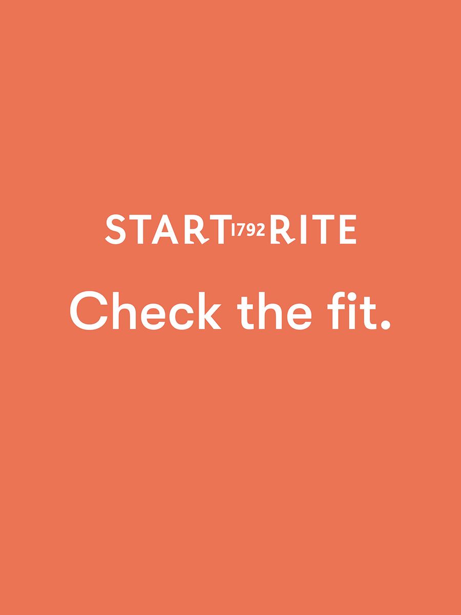 Check the fit with Start-Rite Shoes - front cover