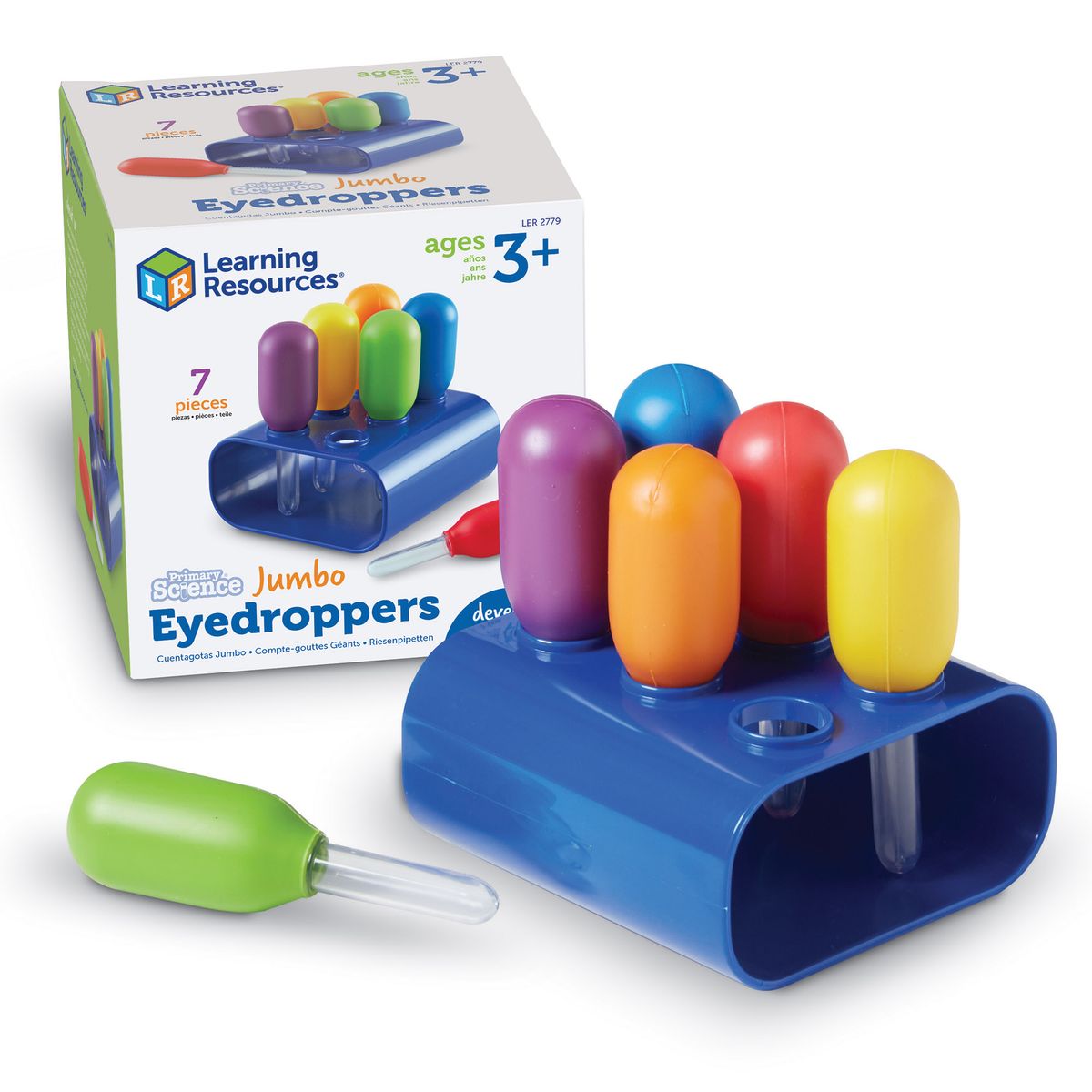 Primary Science® Jumbo Eyedroppers with Stand 