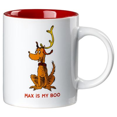 THE GRINCH AND MAX ORANGE EXPLOSION MUG
