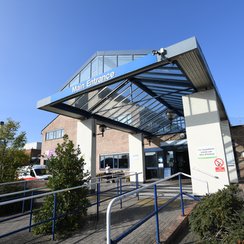 Kingston Hospital Main Entrance