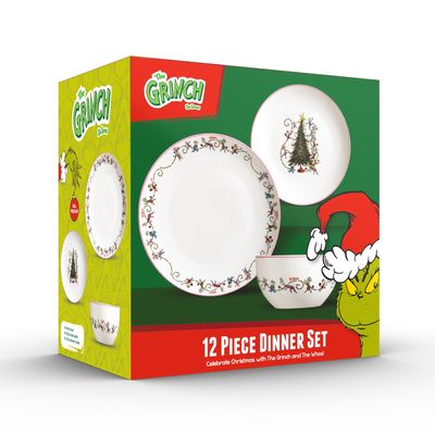 12 PIECE DINNER SET CINDY AND THE WHO'S