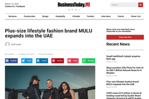 Screencapture of Business Today Middle East