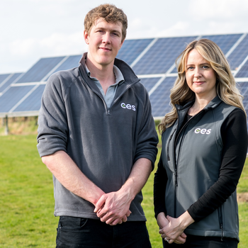 CES managing director Joe Collison and operations manager Heidi Vaughan.jpg