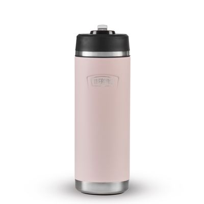 Icon Series Bottle With Straw Lid – 710ml - Peony Pink