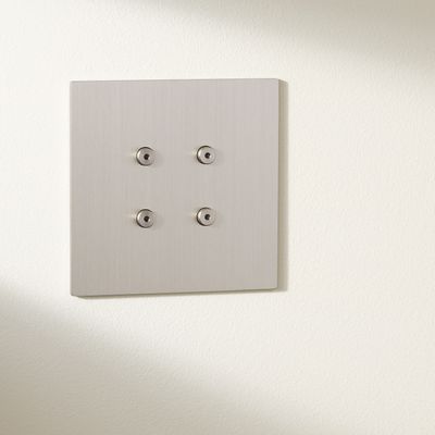4G Control switches with LEDs, Roma finish