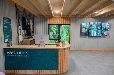 New Adventure Hub reception