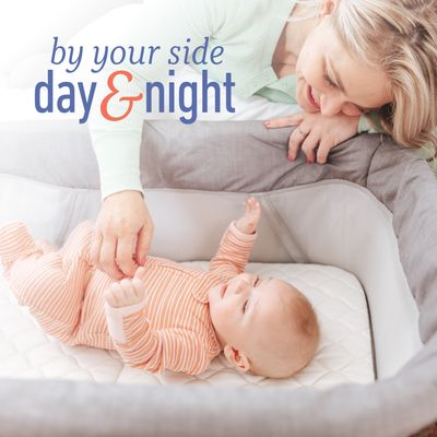 Side-by-Side Bedside Bassinet, Graco's new 3-in-1 crib solution for newborns - social media image 