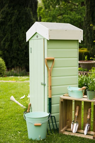 Cathedral Green Thorndown Wood Paint on Forest Shed.jpg