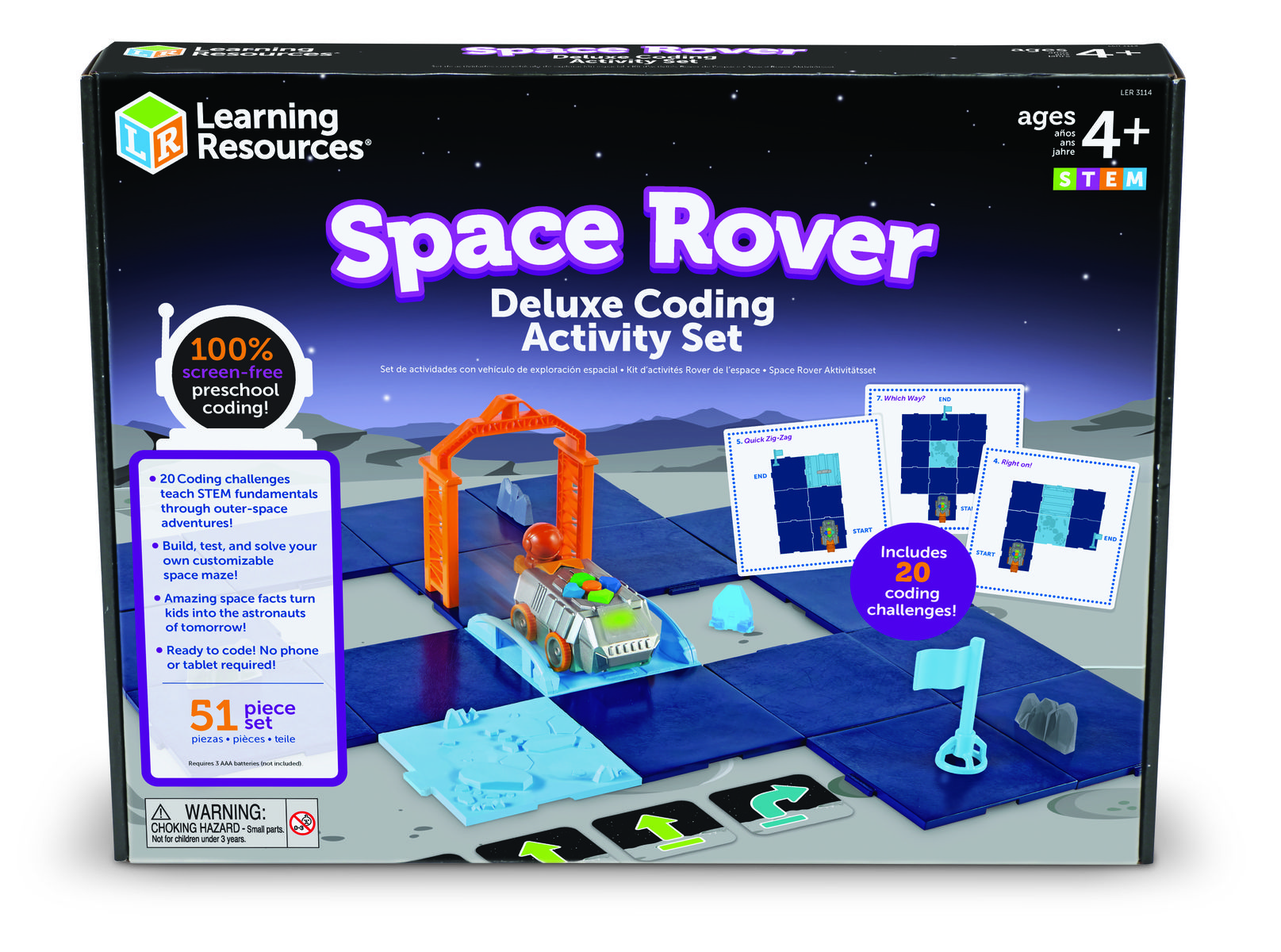 Space Rover Deluxe Coding Activity Set