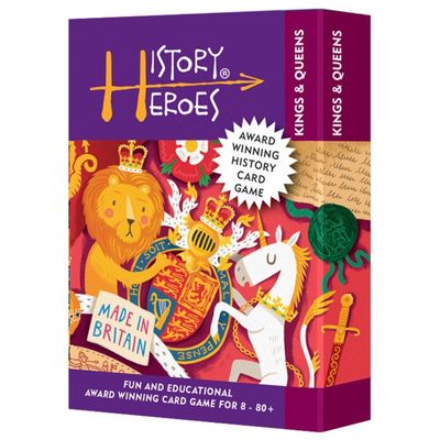 History Heroes: KINGS & QUEENS card game