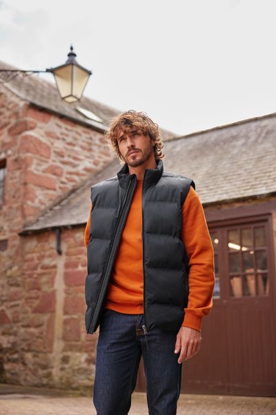 Arton Men's Padded Gilet - Black