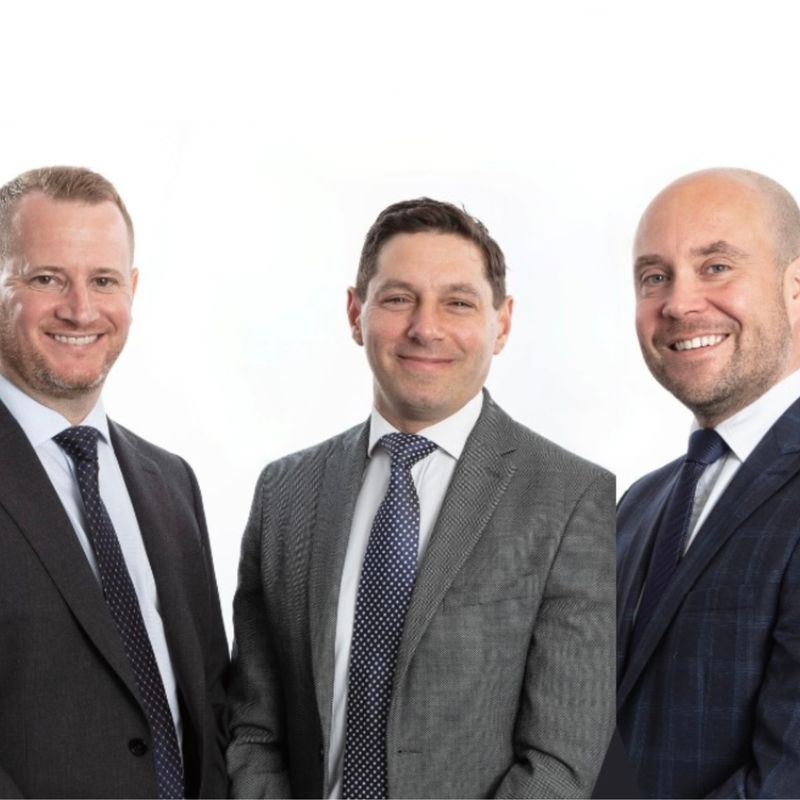 Ian McCarron, Luigi Maggio and Paul Coates, directors at award-winning Leeds insurance brokerage, McCarron Coates