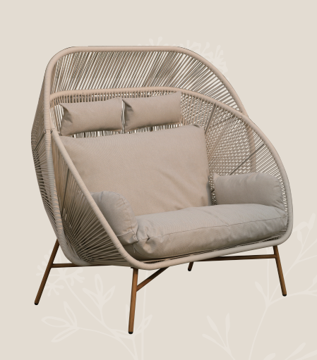 Haisley Garden Double Egg Chair