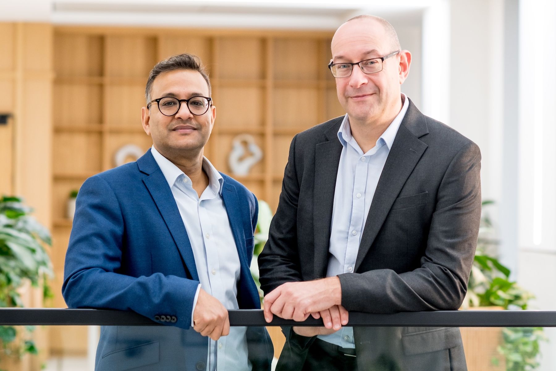 Anu Tayal, director of mergers and acquisitions at Adeptio Law Group and Neil Lloyd, chief executive of Adeptio and founding law firm FBC Manby Bowdler (1).jpg