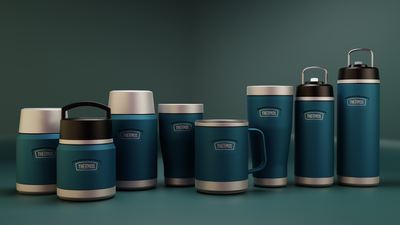 The Lake colour of the Thermos Icon range