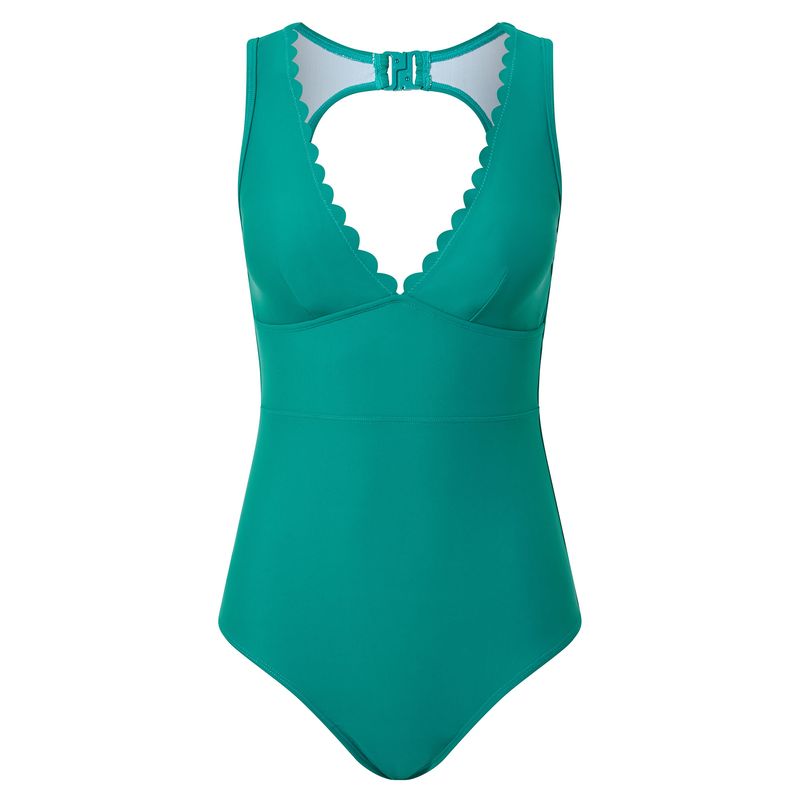 Zoe Women's Swimsuit - Lake Green