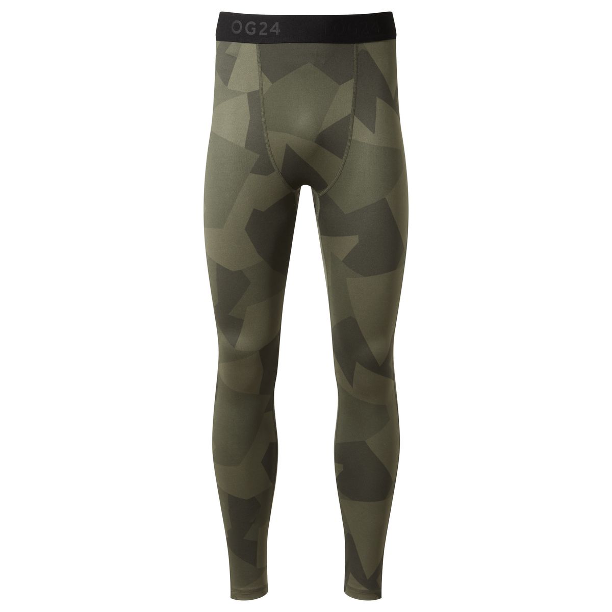 Snowdon Men's Thermal Base Layer Leggings - Khaki Camo Print