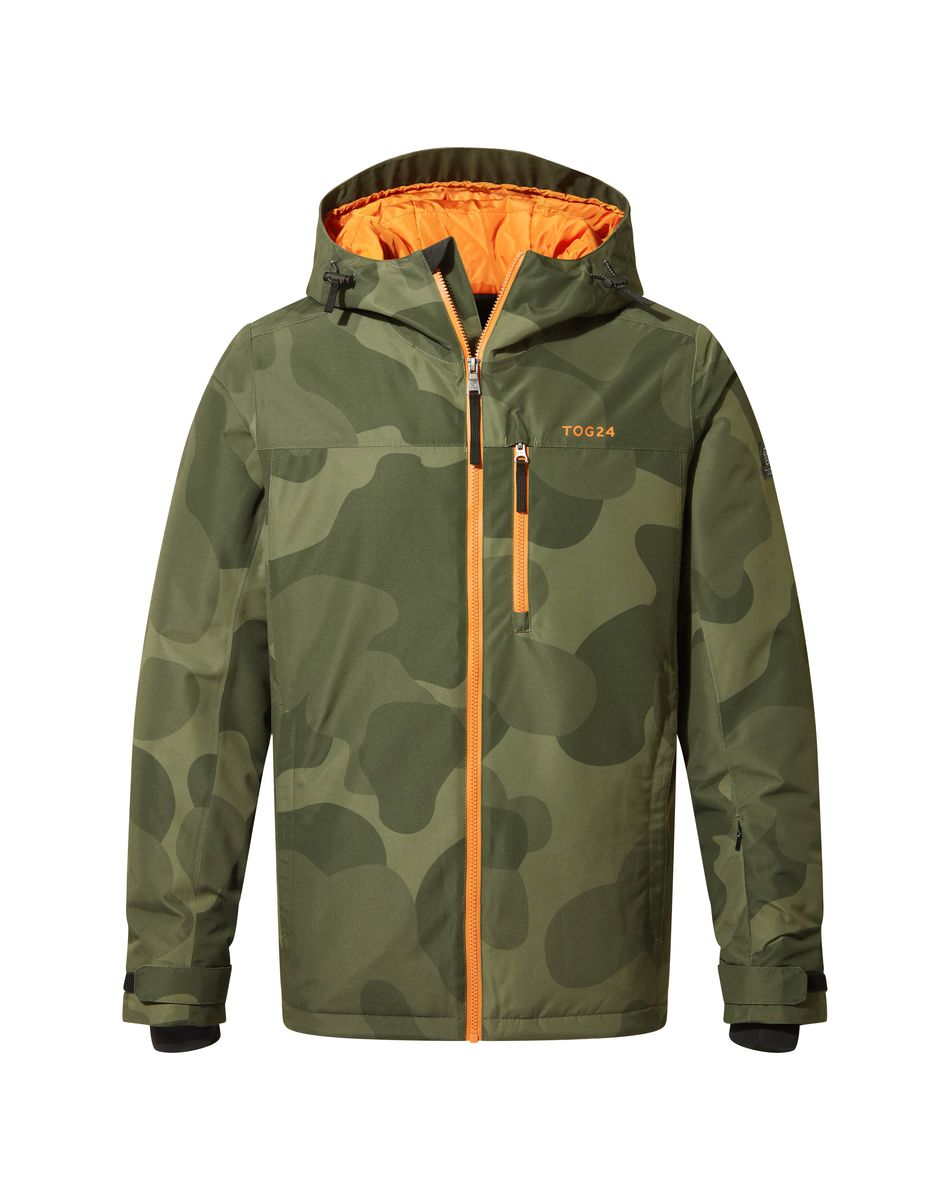 Palisade Men's Ski Jacket  - Khaki Pixel Camo