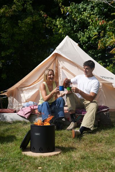Camp smoke-free with Eco Fuego firepits