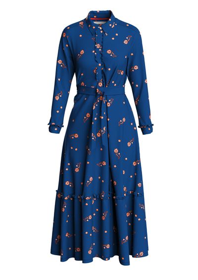 Brakeburn Maeve Maxi Shirt Dress (cut out) - £74.99