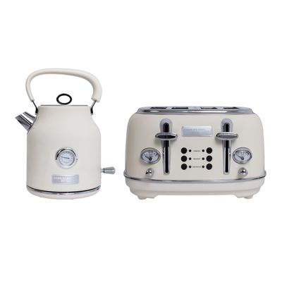 1.7L Kettle & 4 Slice Toaster Set