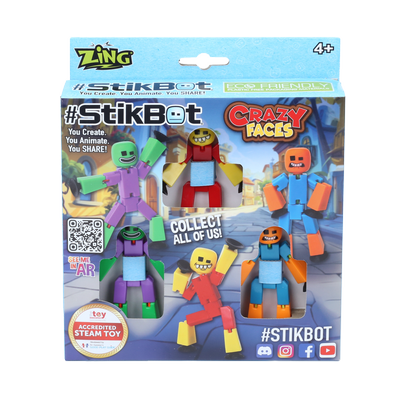 StikBot Crazy Faces 