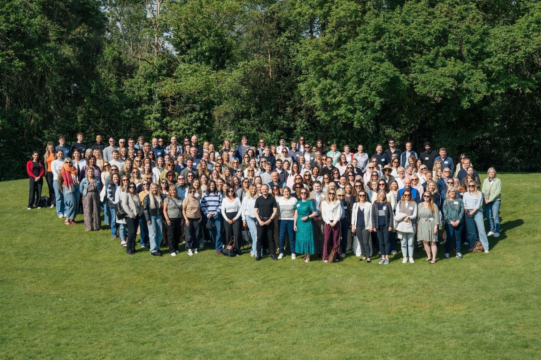 The Gardner Leader team together attending its annual staff conference